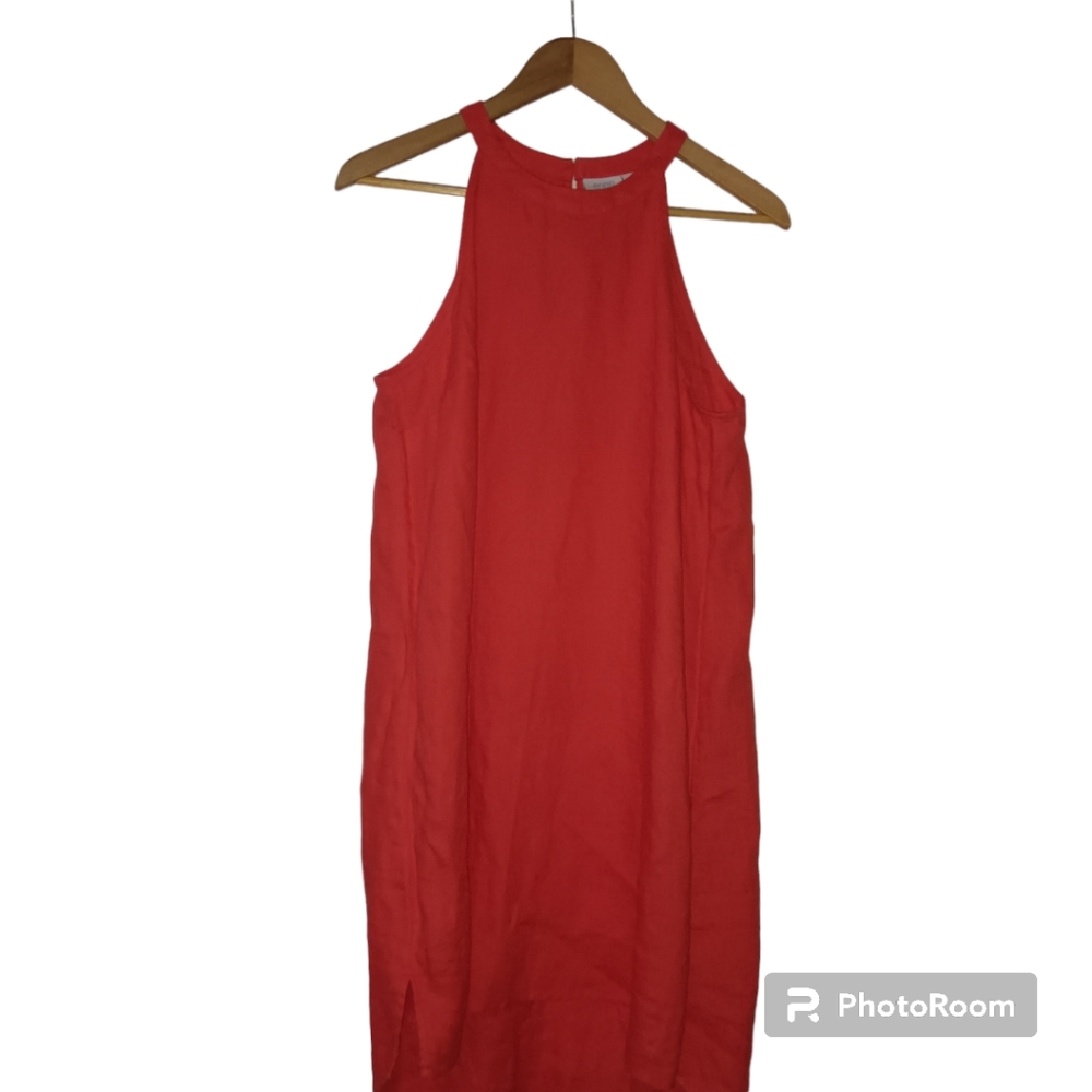Singrid Olson. 100% Linen Summer Dress.